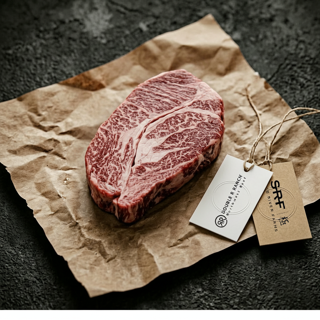 Chuck Roll Steak  USA Double R Ranch Prime Black Angus