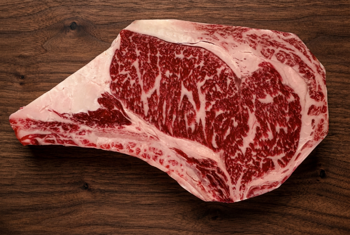 Cowboy Steak AUS CRIMSON CREST 6+ Wagyu F1 Crossbred