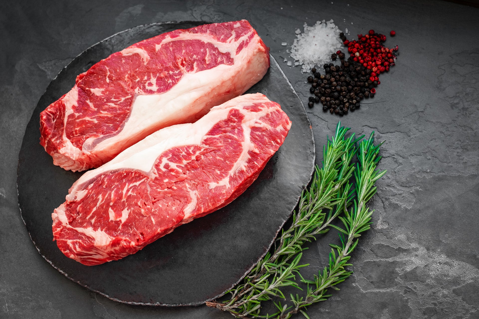New York Strip Steak USA Blue Ox Choice Angus