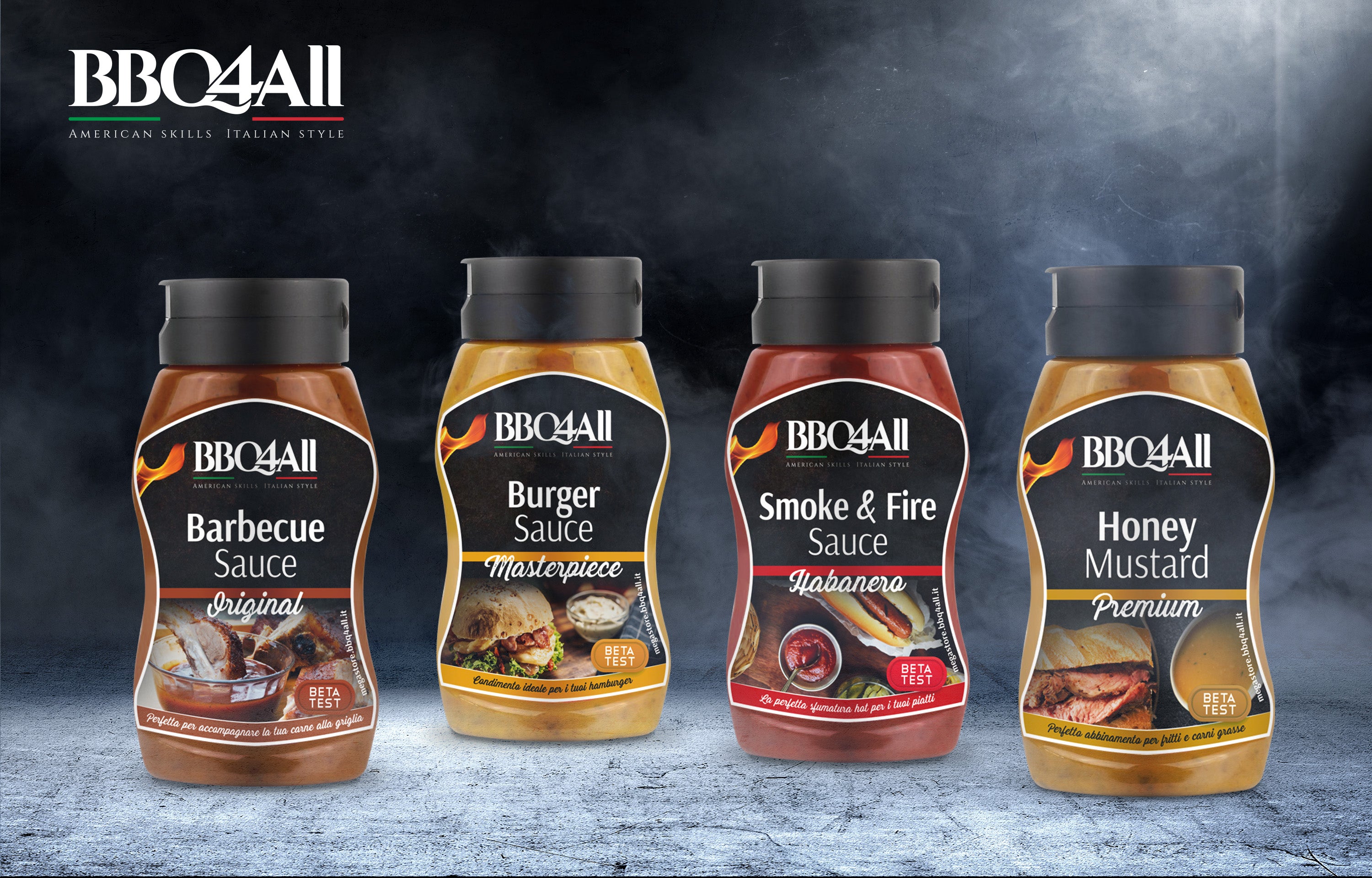 BBQ4All Honey Mustard Sauce - Premium