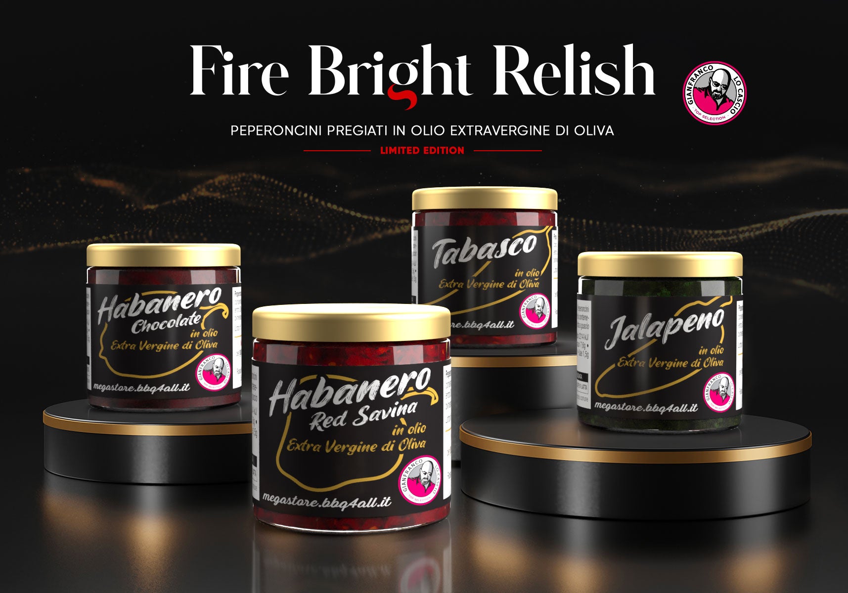 Fire Bright Relish - Jalapeño 85g