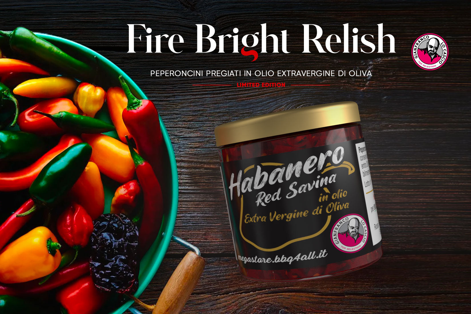 Fire Bright Relish - Habanero Red Savina 85g