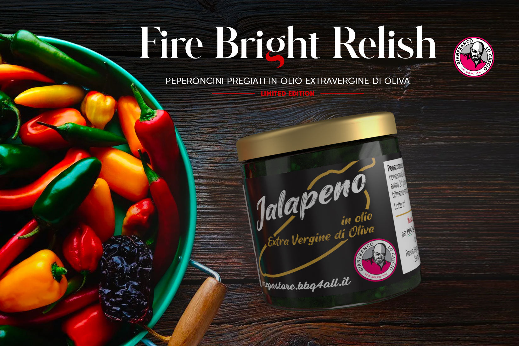 Fire Bright Relish - Jalapeño 85g