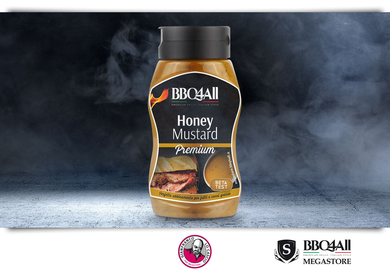 BBQ4All Honey Mustard Sauce - Premium