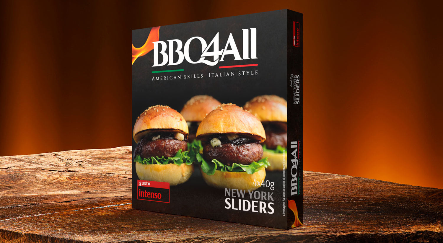 BBQ4All New York Sliders - Special Pack 6 confezioni con 4 sliders da 40g l'uno