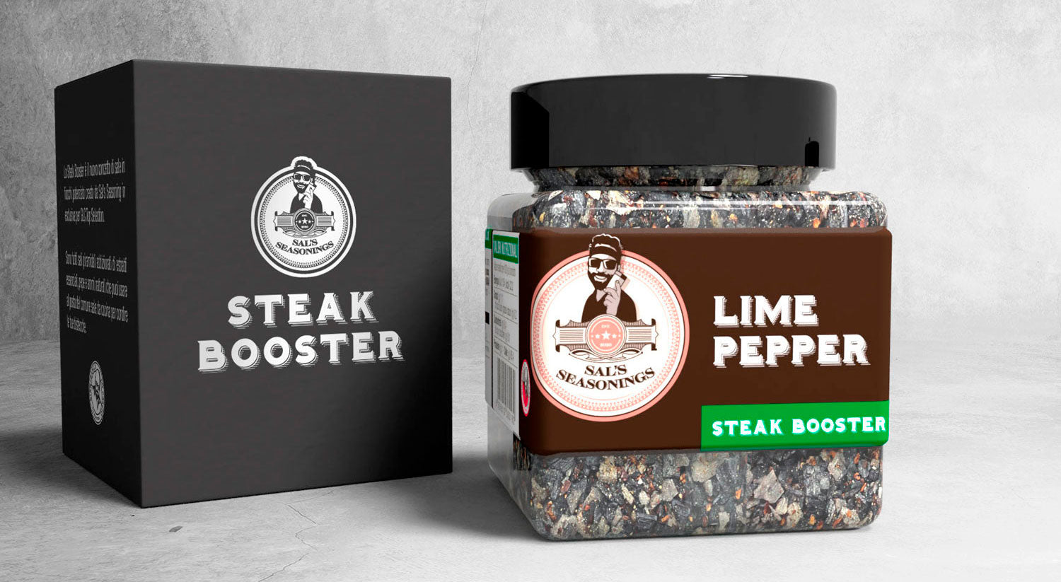Sal's Seasoning Lime Pepper - Steak Boosters 75g