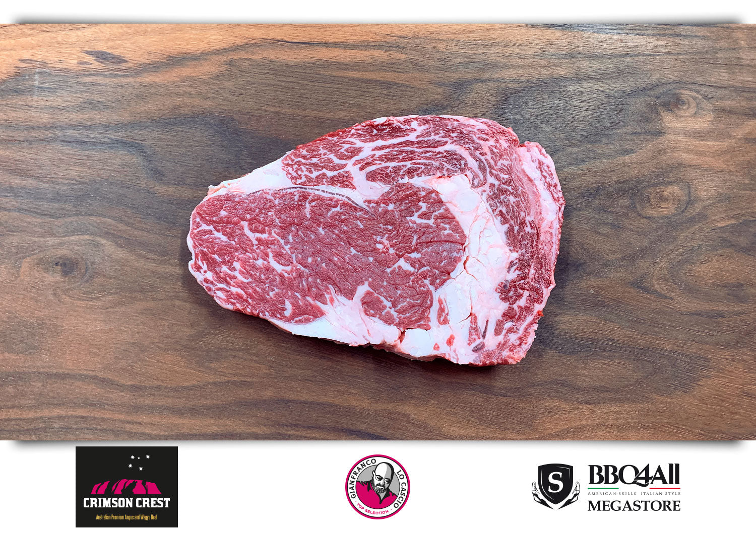 Ribeye Steak AUS 5+ Crimson Crest Wagyu F1 Crossbred