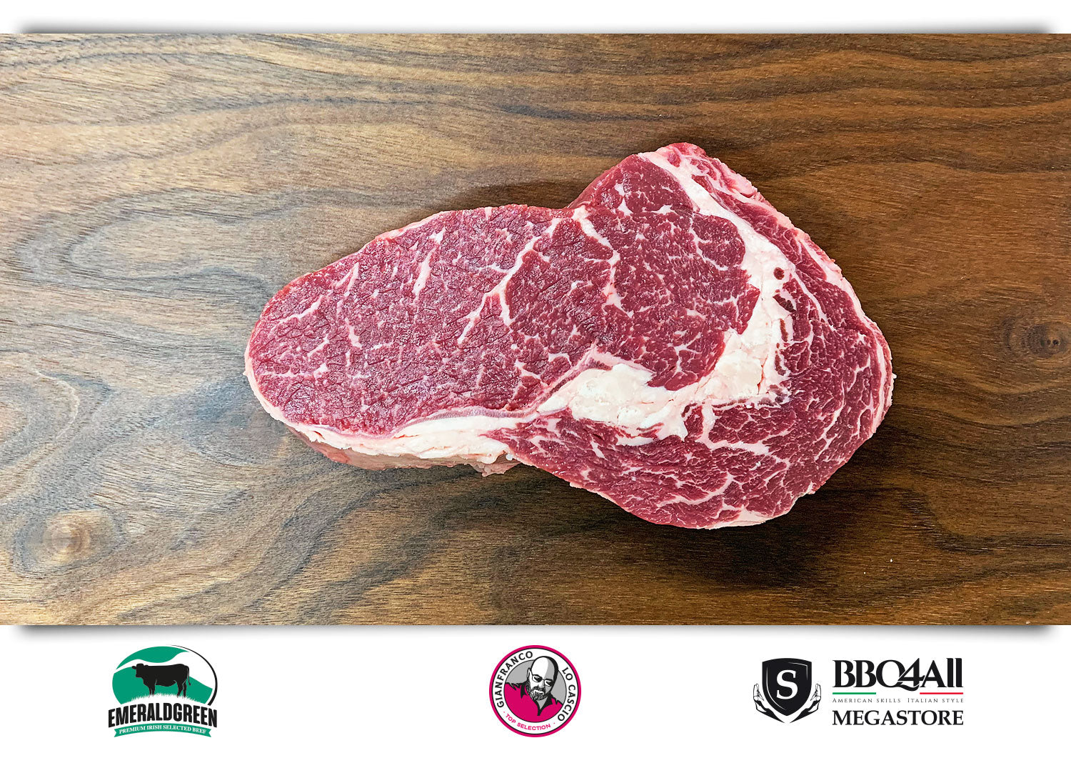 Ribeye irlandese, la bistecca ideale direttamente dalla selezione di Gianfranco Lo cascio sul Megastore di BBQ4ALL